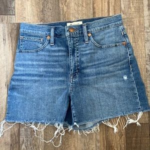 Madewell High-Rise Denim Shorts